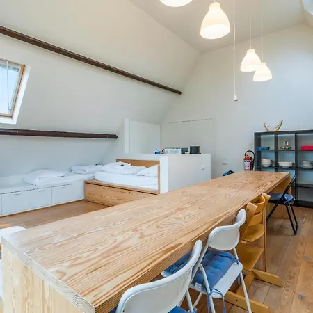 Apartment Charm Aan Zee - Loftstudio Met Prive Terras Koksijde